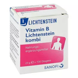 VITAMIN B LICHTENSTEIN Obalené tablety, 100 ks