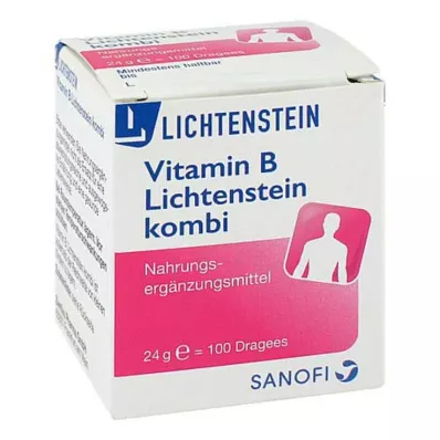 VITAMIN B LICHTENSTEIN Obalené tablety, 100 ks
