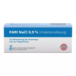 PARI Inhalačný roztok NaCl ampulky, 20X2,5 ml