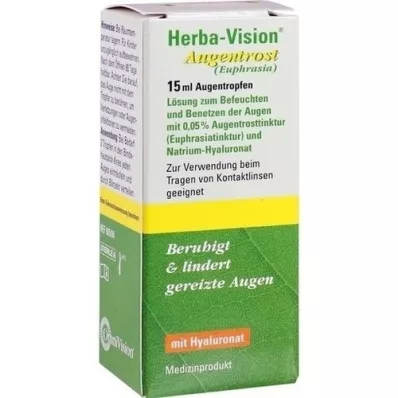 HERBA-VISION Očné kvapky Eyebright, 15 ml