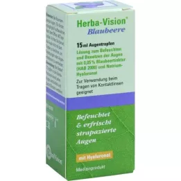 HERBA-VISION Čučoriedkové očné kvapky, 15 ml
