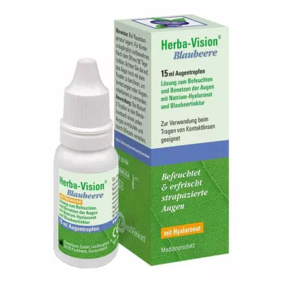 HERBA-VISION Čučoriedkové očné kvapky, 15 ml HERBA-VISION Čučoriedkové očné kvapky, 15 ml