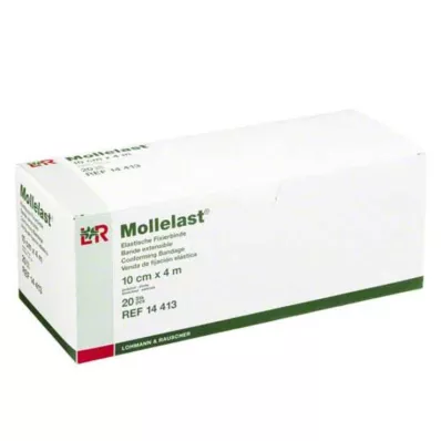 MOLLELAST Obväzy 10 cmx4 m balené jednotlivo, 20 ks MOLLELAST Obväzy 10 cmx4 m balené jednotlivo, 20 ks