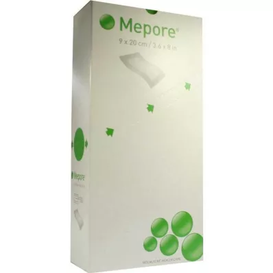 MEPORE Sterilný obväz na rany 9x20 cm, 30 ks