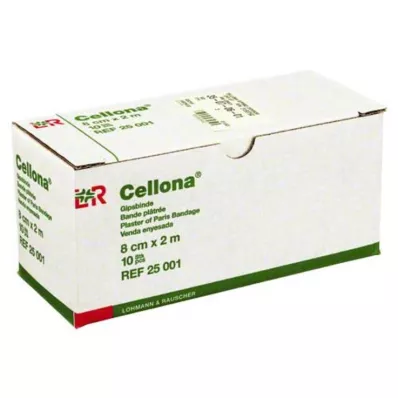 CELLONA Sadrový obväz 8 cmx2 m, 2X5 ks CELLONA Sadrový obväz 8 cmx2 m, 2X5 ks