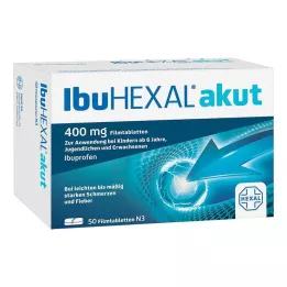 IBUHEXAL akútne 400 filmom obalených tabliet, 50 ks
