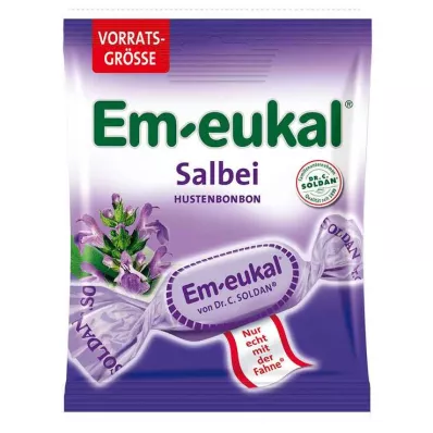 EM-EUKAL Šalviové cukríky s cukrom, 150 g