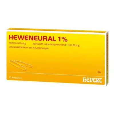 HEWENEURAL Ampulky 1%, 10X2 ml