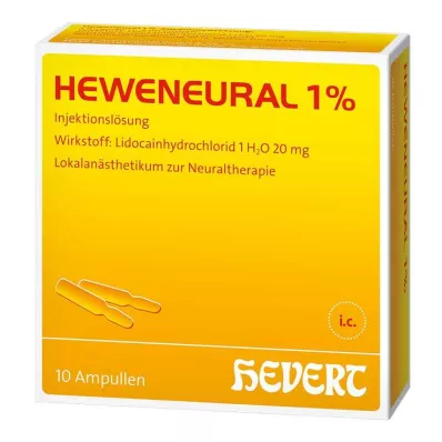 HEWENEURAL Ampulky 1%, 10X2 ml
