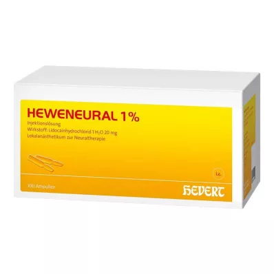 HEWENEURAL Ampulky 1%, 100X2 ml