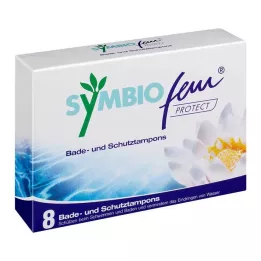SYMBIOFEM Kúpací a ochranný tampón Protect, 8 ks