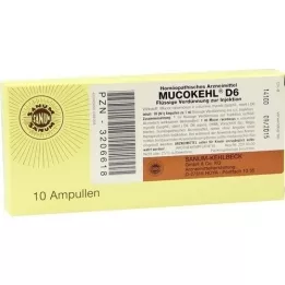 MUCOKEHL Ampulky D 6, 10X1 ml