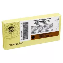 MUCOKEHL Ampulky D 6, 10X1 ml