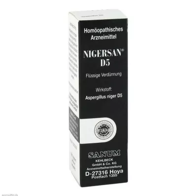 NIGERSAN D 5 kvapiek, 10 ml