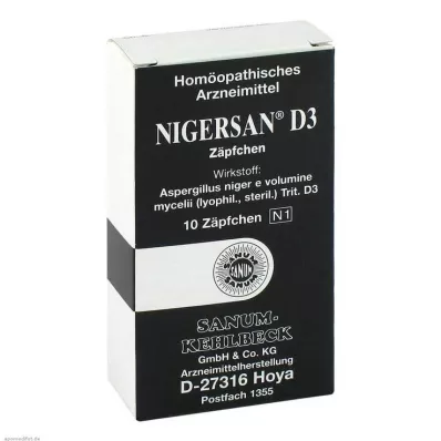 NIGERSAN D 3 čapíky, 10 ks