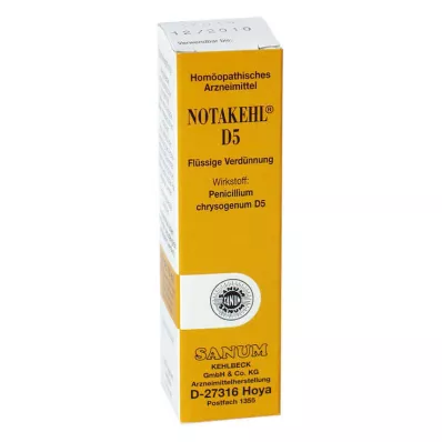 NOTAKEHL D 5 kvapiek, 10 ml NOTAKEHL D 5 kvapiek, 10 ml