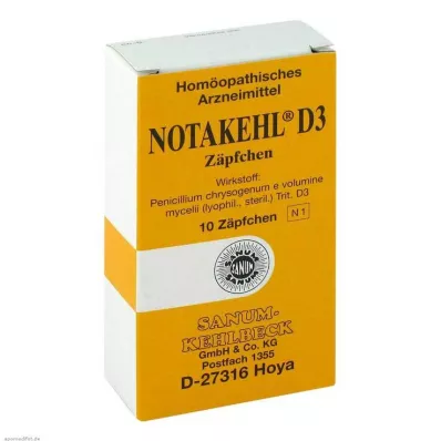 NOTAKEHL D 3 čapíky, 10 ks