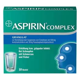 ASPIRIN COMPLEX Btl.w.Gran.z.Herst.e.Susp.z.Einn., 10 ks