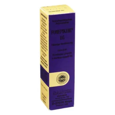 Fomepikehl D 5 kvapiek, 10 ml Fomepikehl D 5 kvapiek, 10 ml