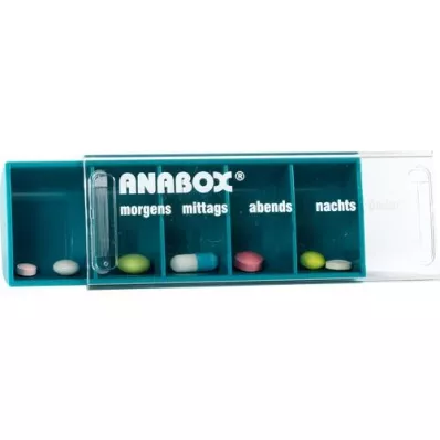 ANABOX Denný box tyrkysový, 1 ks