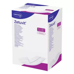 ZETUVIT Odsávacie kompresy sterilné 20x40 cm, 5 ks