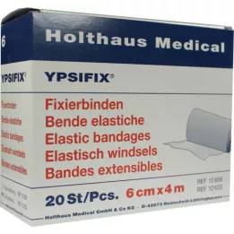 FIXIERBINDE Ypsifix elastický 6 cmx4 m voľný, 20 ks