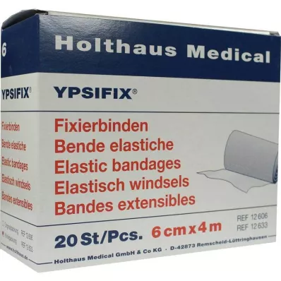 Fixačný obväz Ypsifix elastický 6 cm x 4 m voľný, 20 ks Fixačný obväz Ypsifix elastický 6 cm x 4 m voľný, 20 ks