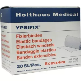 FIXIERBINDE Ypsifixová guma 8 cmx4 m voľná, 20 ks