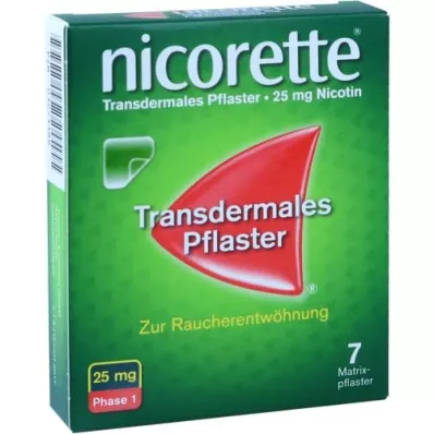NICORETTE TX 25 mg náplasti, 7 ks
