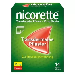 NICORETTE TX Náplasť 15 mg, 14 ks