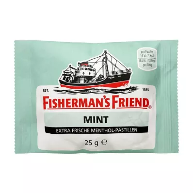 FISHERMANS FRIEND mätové pastilky, 25 g FISHERMANS FRIEND mätové pastilky, 25 g