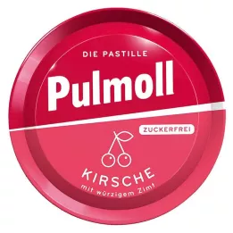 PULMOLL Čerešňové cukríky bez cukru, 50 g
