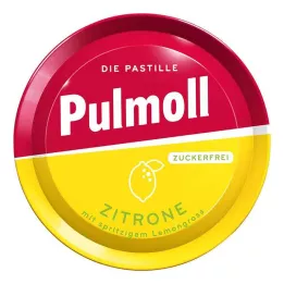 PULMOLL Citrónové cukríky bez cukru, 50 g