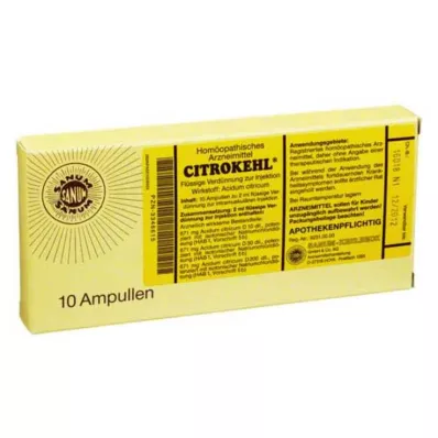 CITROKEHL Ampulky, 10X2 ml