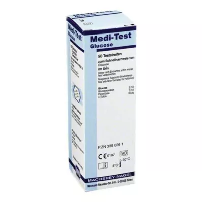 MEDI-TEST Glukózové testovacie prúžky, 50 ks