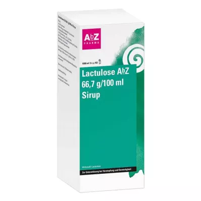 LACTULOSE AbZ 66,7 g/100 ml sirupu, 1000 ml