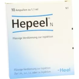 HEPEEL N Ampulky, 10 ks