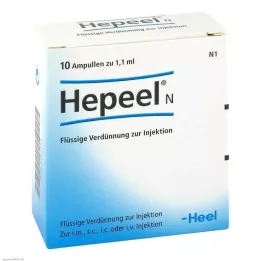HEPEEL N Ampulky, 10 ks