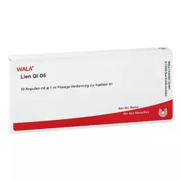 LIEN GL D 5 ampuliek, 10X1 ml