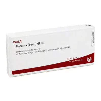 Placenta Bovis GL D 5 ampuliek, 10X1 ml Placenta Bovis GL D 5 ampuliek, 10X1 ml