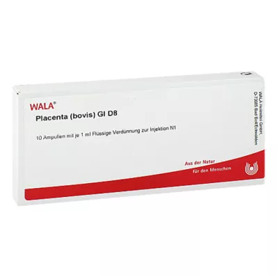 Placenta Bovis GL D 8 ampuliek, 10X1 ml Placenta Bovis GL D 8 ampuliek, 10X1 ml