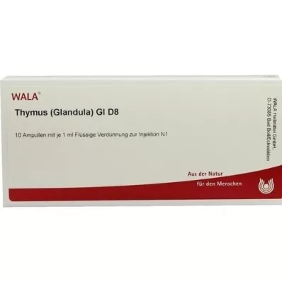 THYMUS GLANDULA GL D 8 ampuliek, 10X1 ml
