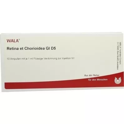 RETINA ET Chorioidea GL D 5 ampuliek, 10X1 ml