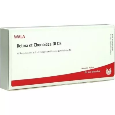 RETINA ET Chorioidea GL D 8 ampuliek, 10X1 ml