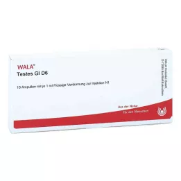 TESTES GL D 6 ampuliek, 10X1 ml