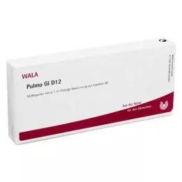 PULMO GL D 12 ampuliek, 10X1 ml