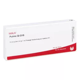 PULMO GL D 15 ampuliek, 10X1 ml