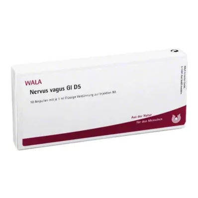 NERVUS VAGUS GL D 5 ampuliek, 10X1 ml NERVUS VAGUS GL D 5 ampuliek, 10X1 ml