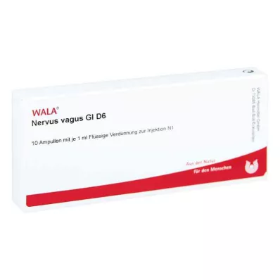 NERVUS VAGUS GL D 6 ampuliek, 10X1 ml