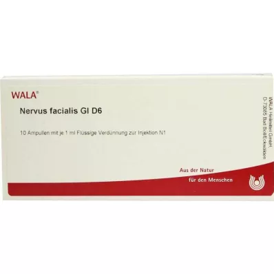 Nervus Facialis GL D 6 ampuliek, 10X1 ml Nervus Facialis GL D 6 ampuliek, 10X1 ml